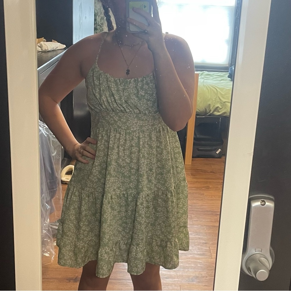 green dress size medium